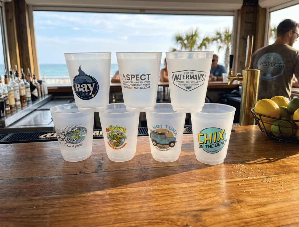 Reusable Frosted Cups